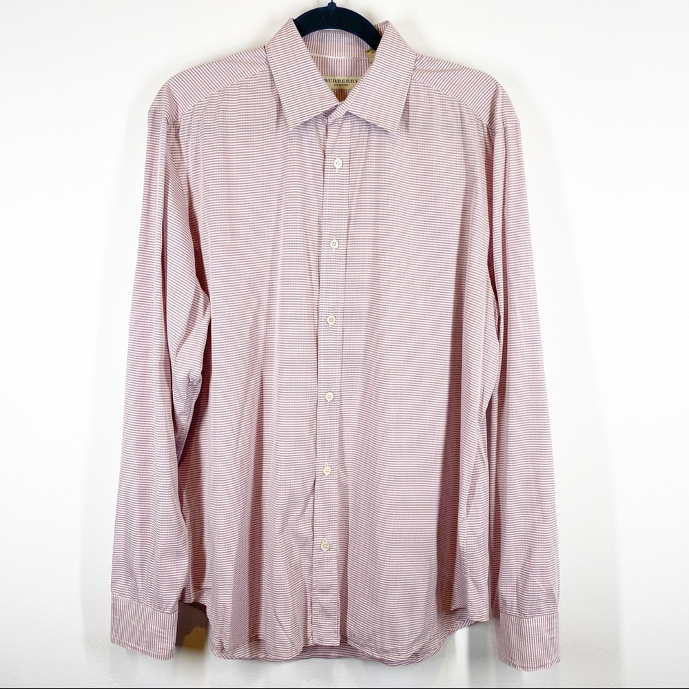 Burberry Long Long Sleeve Button Down